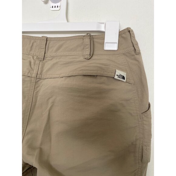The North Face Khaki Convertible Zipper Hiking Active Cargo Pants - Picture 9 of 15